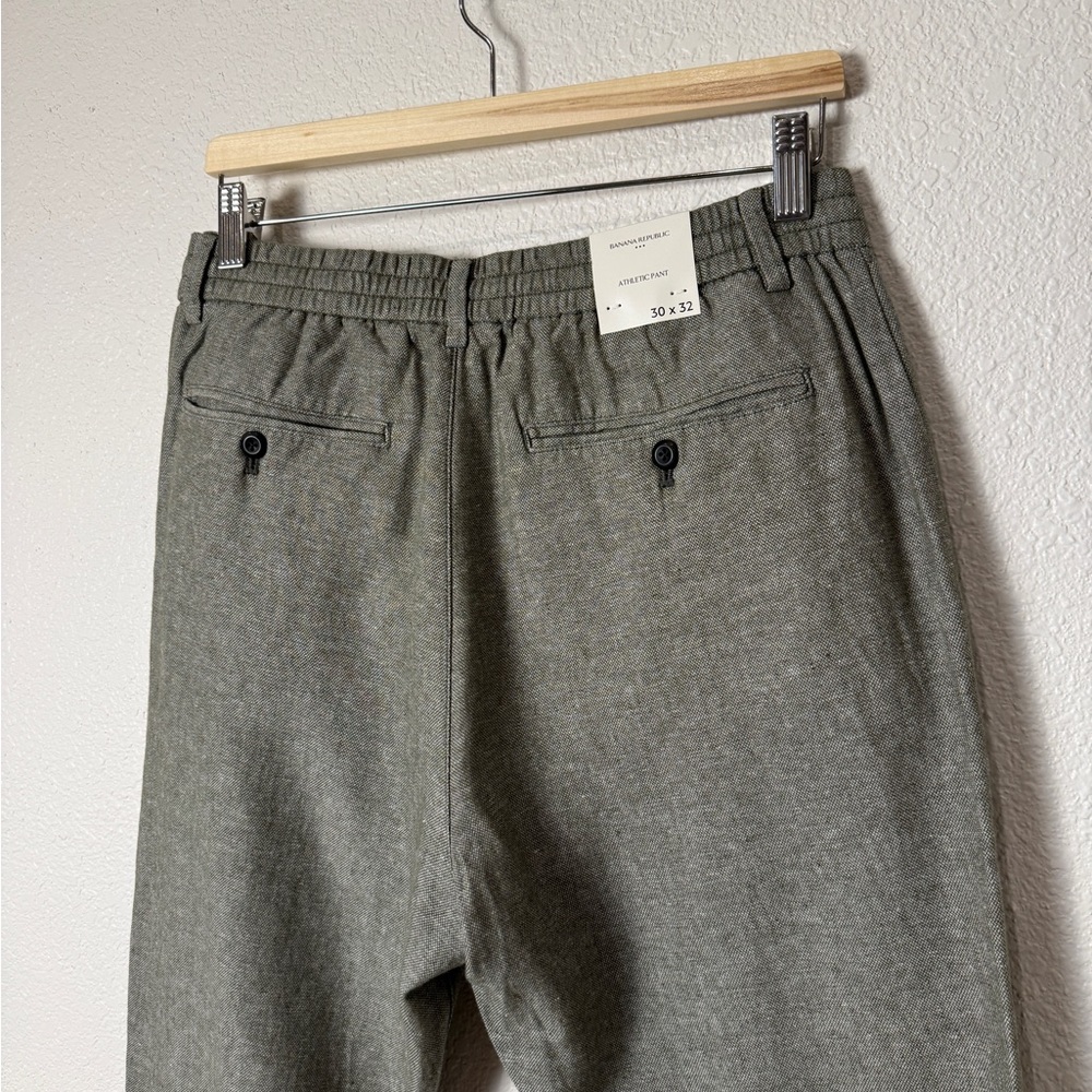Banana Republic men’s athletic pants 30x32 linen - Picture 7 of 9